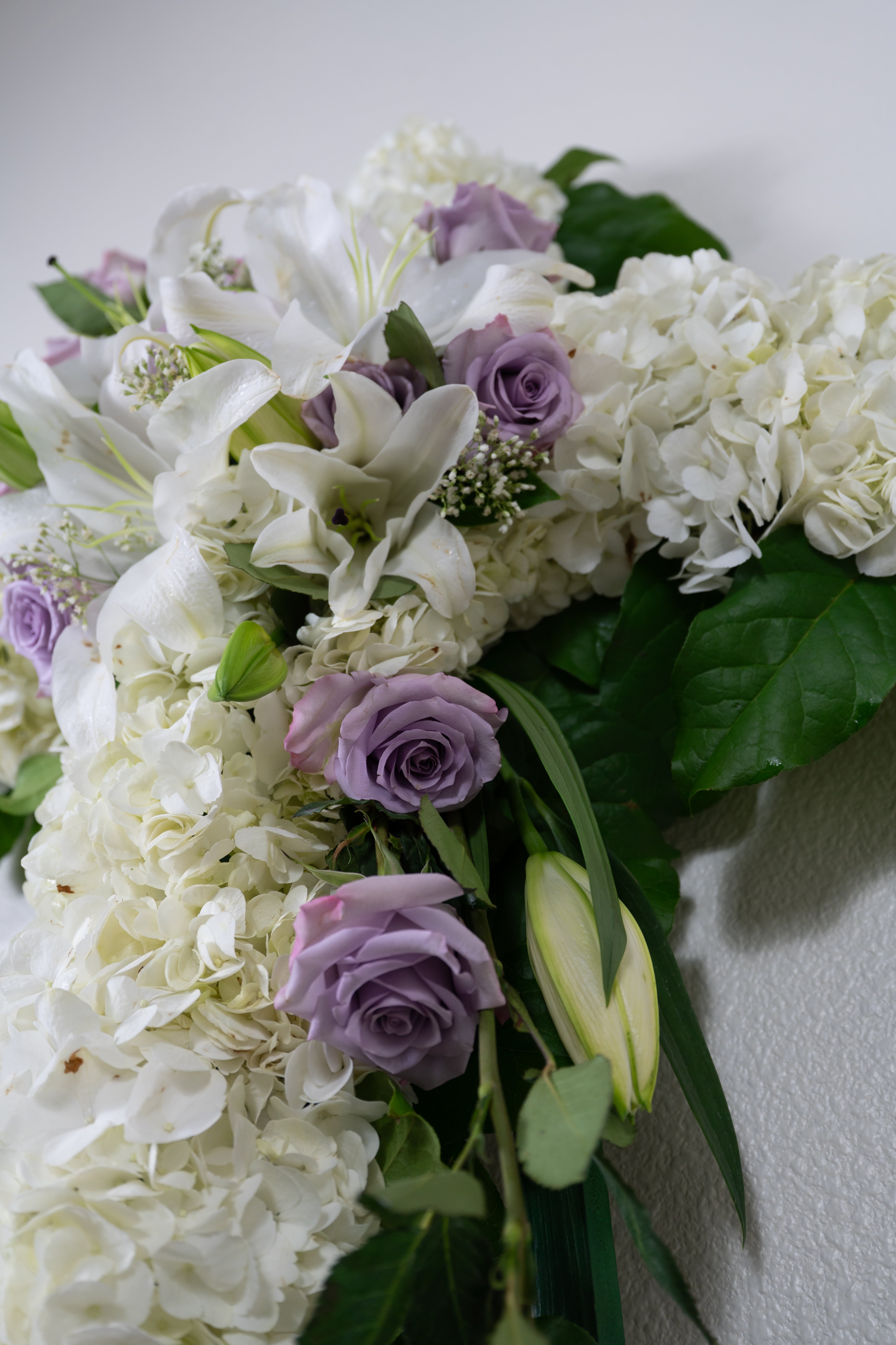Lavender Tribute Cross