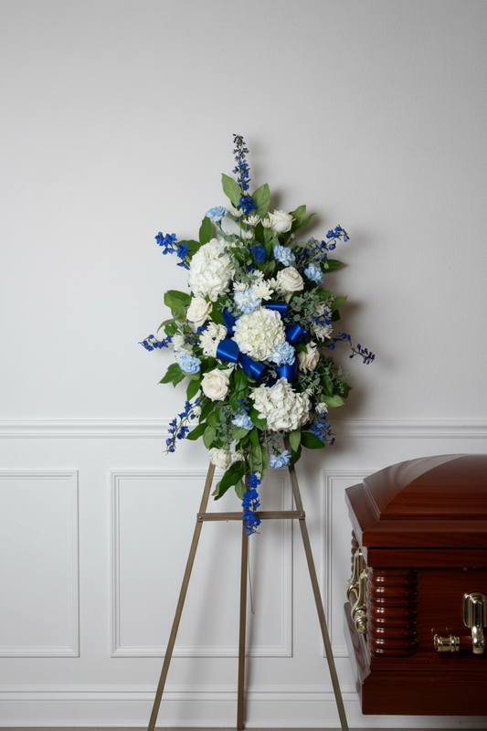 Blue Tribute Spray