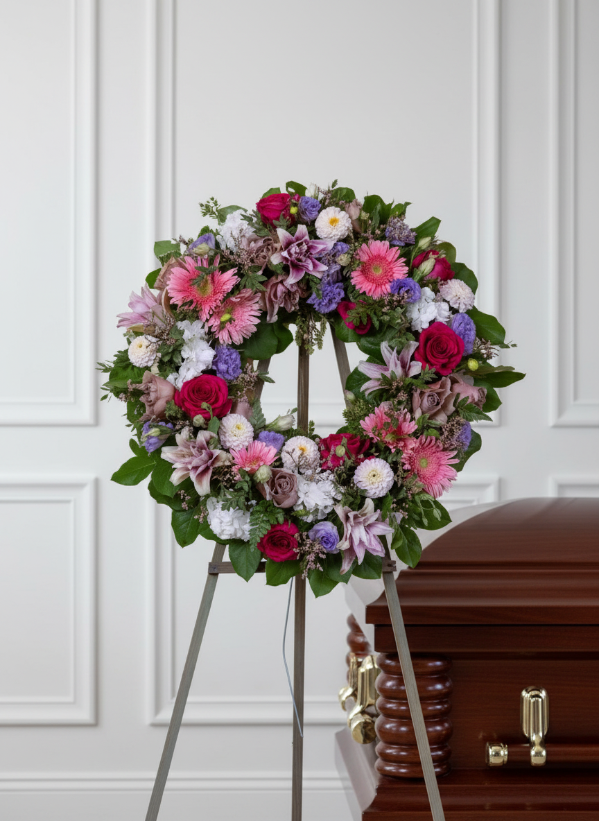 Blush Tribute Wreath