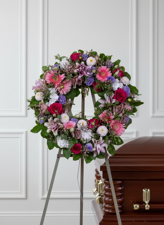 Blush Tribute Wreath