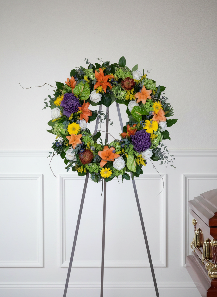 Vibrant Glory Wreath