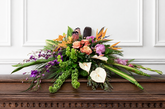 Tropical Casket Spray