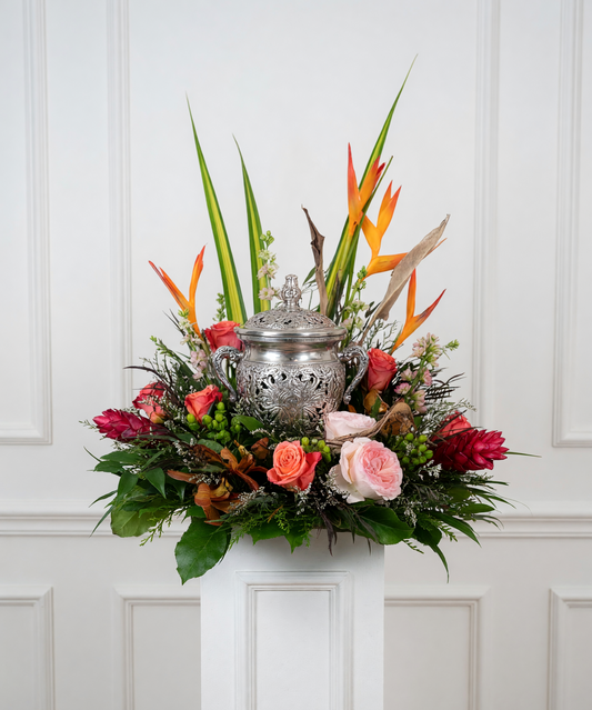 Tropical Urn Arragament