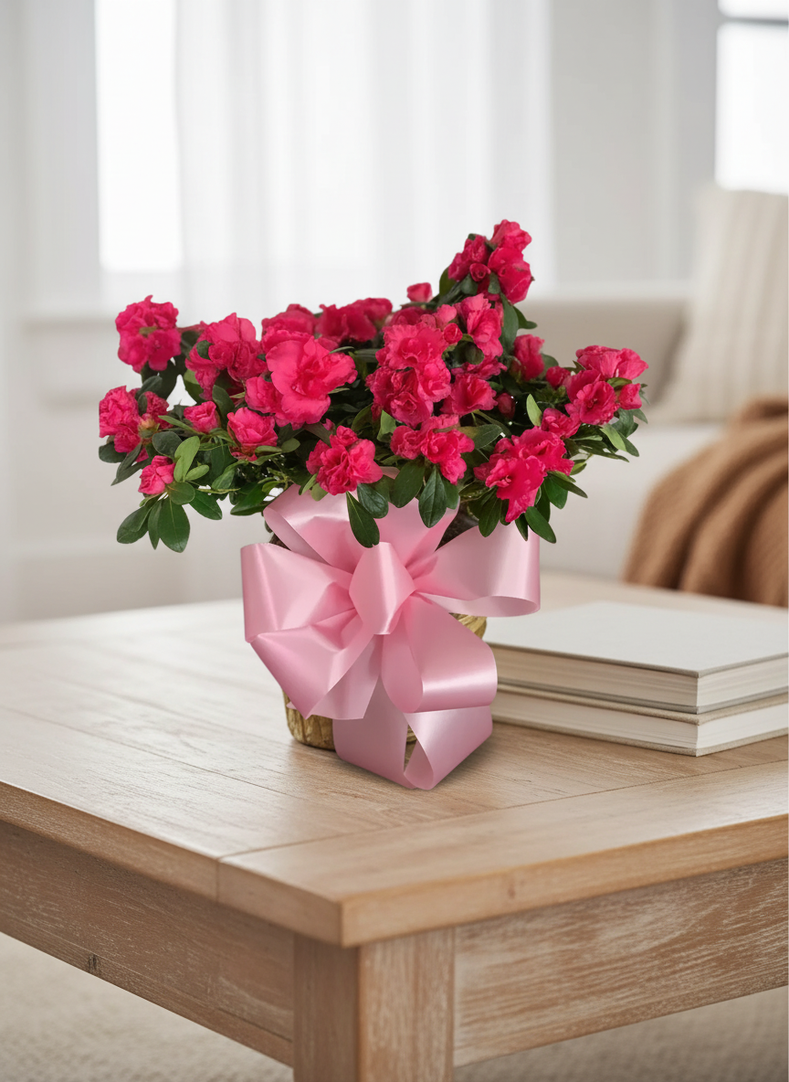 Pink Azalea Plant